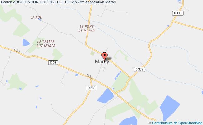 plan association Association Culturelle De Maray Maray