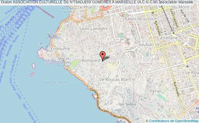 plan association Association Culturelle De N'tsadjeni Comores A Marseille (a.c.n.c.m) Marseille