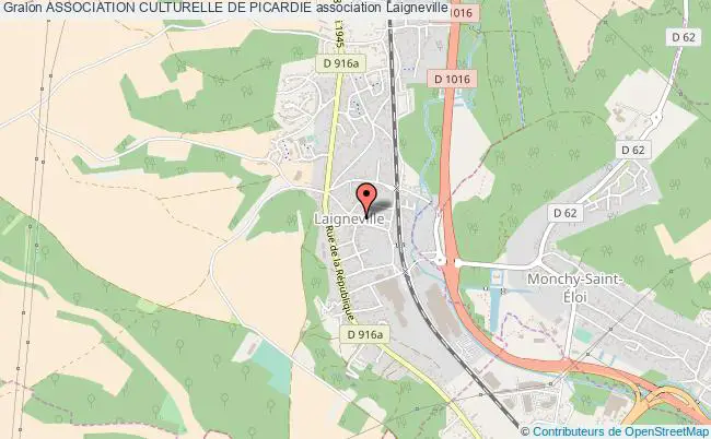 plan association Association Culturelle De Picardie Laigneville