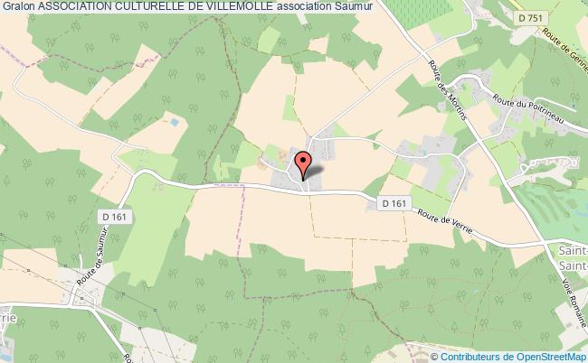 plan association Association Culturelle De Villemolle Saumur