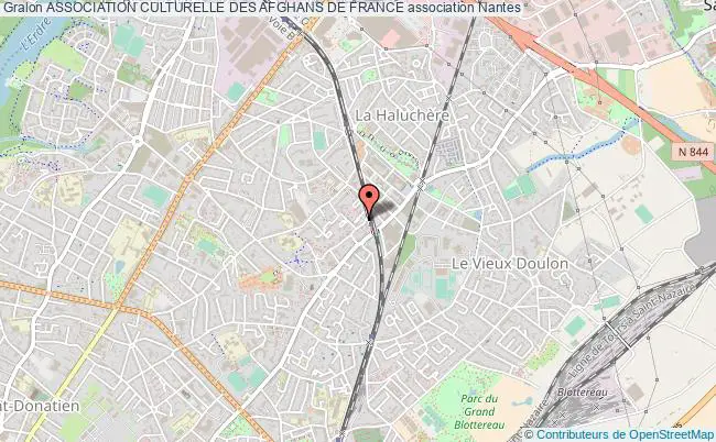 plan association Association Culturelle Des Afghans De France Nantes