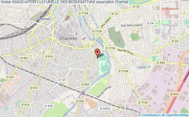plan association Association Culturelle Des Bodhisattvas Chartres