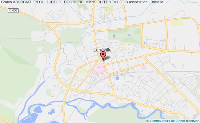 plan association Association Culturelle Des Musulmans Du Lunevillois Lunéville