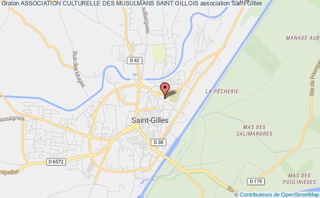 plan association Association Culturelle Des Musulmans Saint Gillois Saint-Gilles