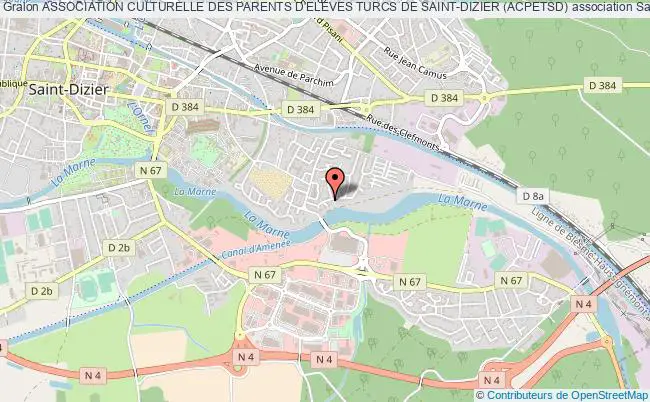 plan association Association Culturelle Des Parents D'eleves Turcs De Saint-dizier (acpetsd) Saint-Dizier