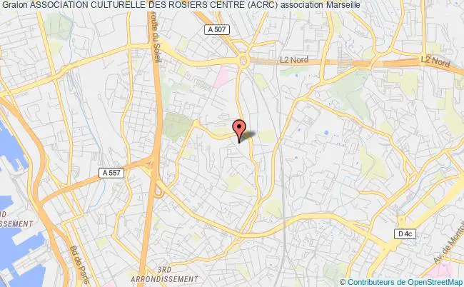 plan association Association Culturelle Des Rosiers Centre (acrc) Marseille