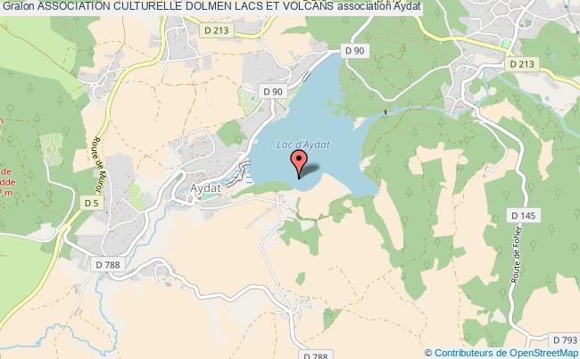 plan association Association Culturelle Dolmen Lacs Et Volcans Aydat