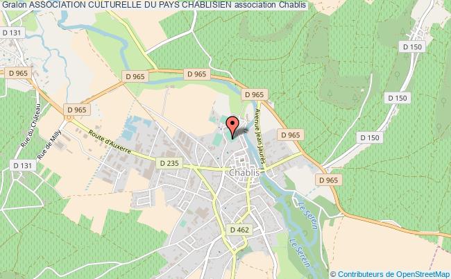 ASSOCIATION CULTURELLE DU PAYS CHABLISIEN