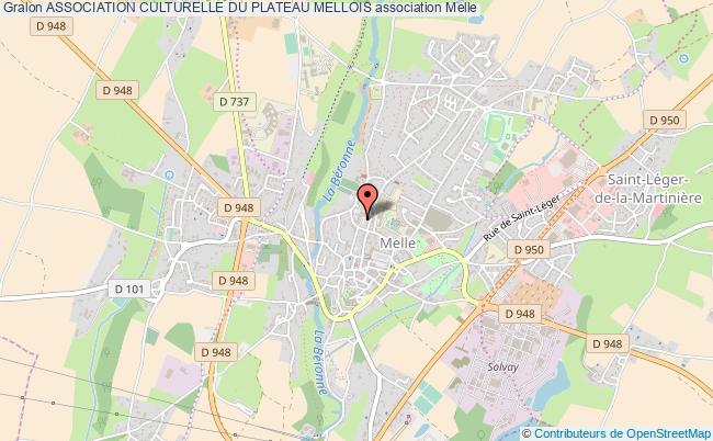 plan association Association Culturelle Du Plateau Mellois Melle