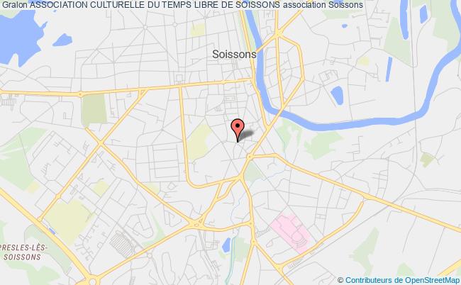 plan association Association Culturelle Du Temps Libre De Soissons Soissons