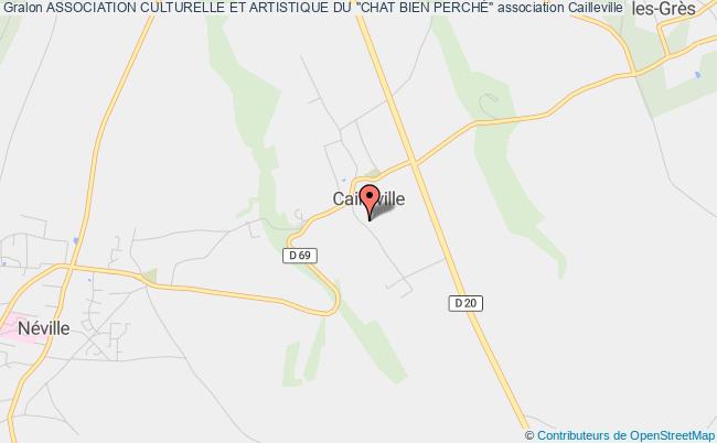 plan association Association Culturelle Et Artistique Du "chat Bien PerchÉ" Cailleville