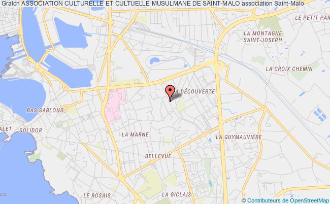 plan association Association Culturelle Et Cultuelle Musulmane De Saint-malo Saint-Malo