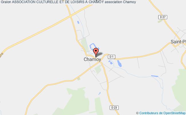 plan association Association Culturelle Et De Loisirs À Chamoy Chamoy