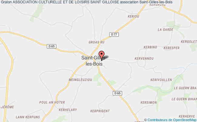 plan association Association Culturelle Et De Loisirs Saint Gilloise Saint-Gilles-les-Bois