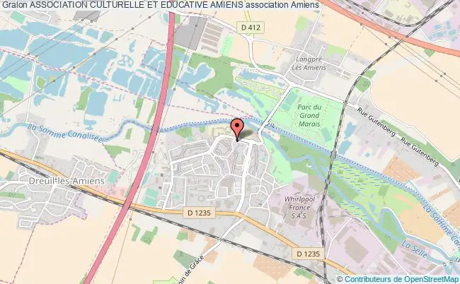 plan association Association Culturelle Et Educative Amiens Amiens