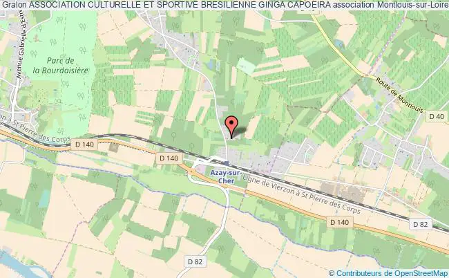plan association Association Culturelle Et Sportive Bresilienne Ginga Capoeira Montlouis-sur-Loire