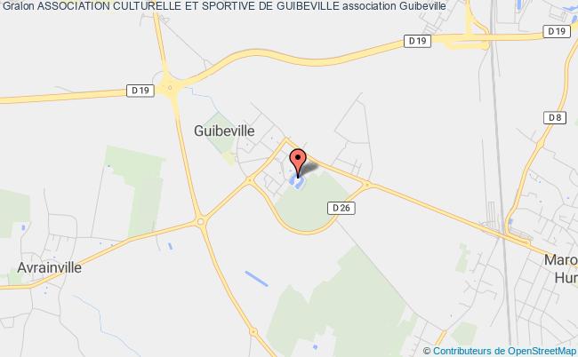 plan association Association Culturelle Et Sportive De Guibeville Guibeville