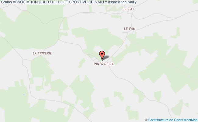 plan association Association Culturelle Et Sportive De Nailly Nailly