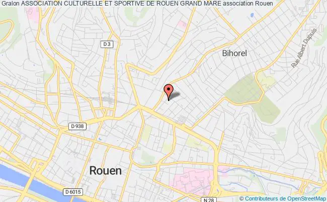 plan association Association Culturelle Et Sportive De Rouen Grand Mare Rouen