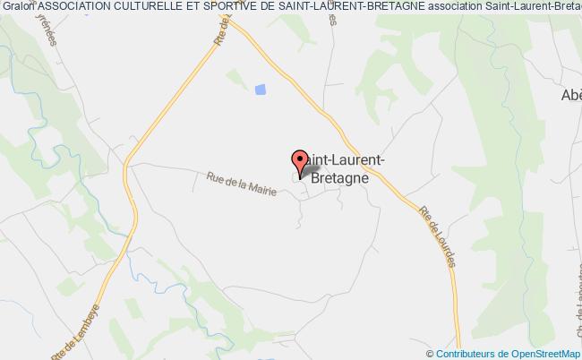 plan association Association Culturelle Et Sportive De Saint-laurent-bretagne Saint-Laurent-Bretagne