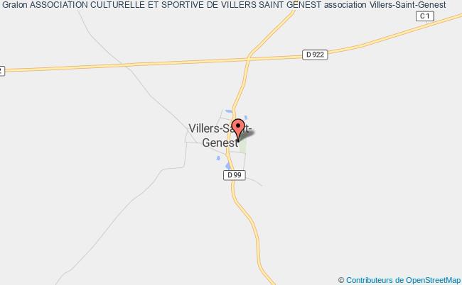 plan association Association Culturelle Et Sportive De Villers Saint Genest Villers-Saint-Genest