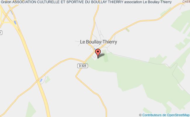 plan association Association Culturelle Et Sportive Du Boullay Thierry Le    Boullay-Thierry