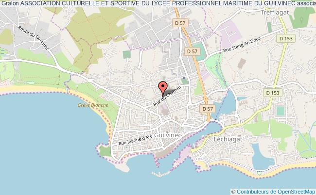 plan association Association Culturelle Et Sportive Du Lycee Professionnel Maritime Du Guilvinec Guilvinec