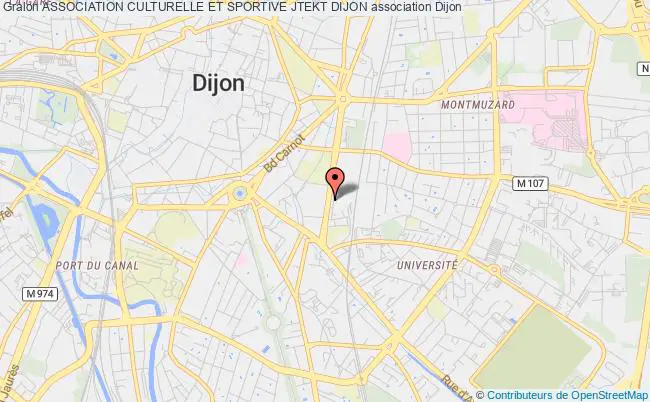 plan association Association Culturelle Et Sportive Jtekt Dijon Dijon