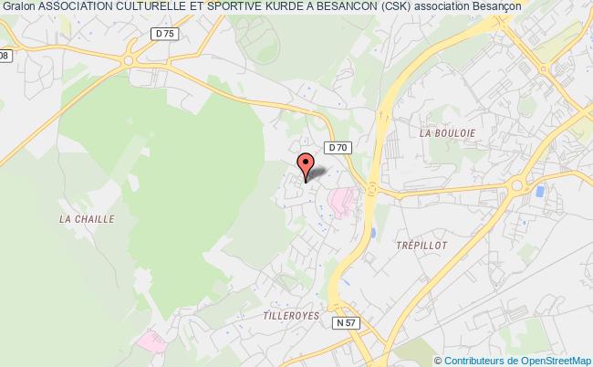 plan association Association Culturelle Et Sportive Kurde A Besancon (csk) Besançon