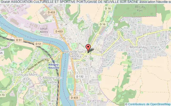 plan association Association Culturelle Et Sportive Portugaise De Neuville Sur Saone Neuville-sur-Saône