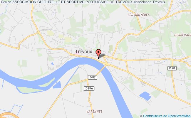 plan association Association Culturelle Et Sportive Portugaise De Trevoux Trévoux