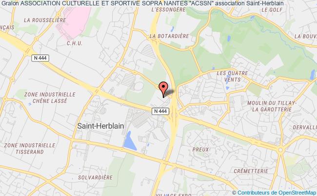 plan association Association Culturelle Et Sportive Sopra Nantes "acssn" Saint-Herblain