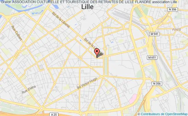 plan association Association Culturelle Et Touristique Des Retraites De Lille Flandre Lille