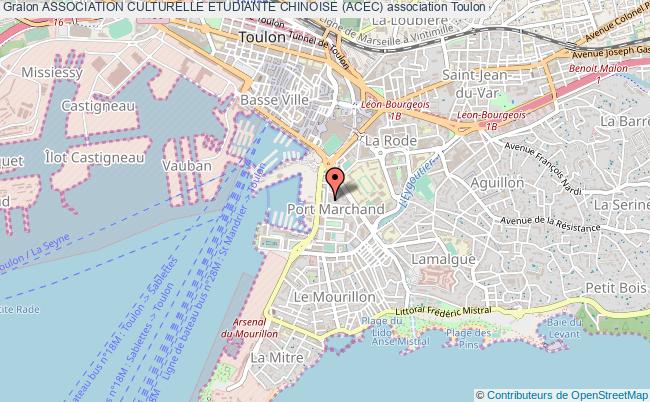 plan association Association Culturelle Etudiante Chinoise (acec) Toulon