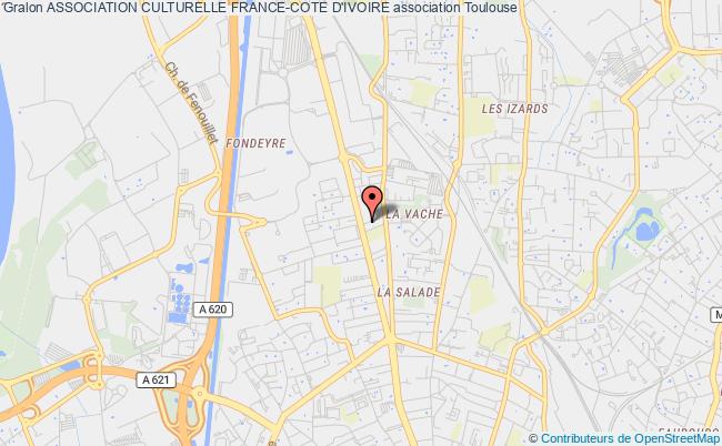 plan association Association Culturelle France-cote D'ivoire Toulouse
