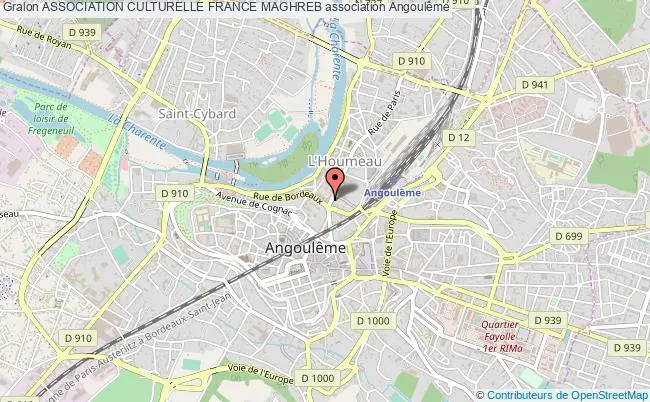 plan association Association Culturelle France Maghreb Angoulême