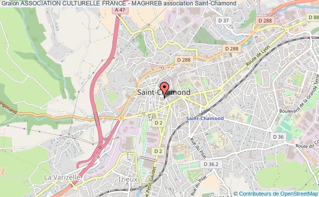 plan association Association Culturelle France - Maghreb Saint-Chamond