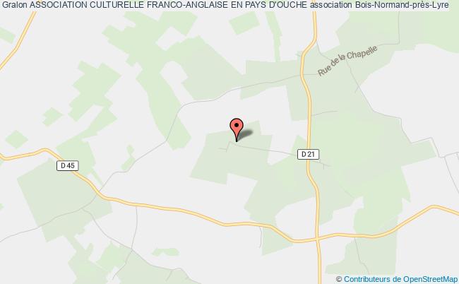 plan association Association Culturelle Franco-anglaise En Pays D'ouche Bois-Normand-près-Lyre