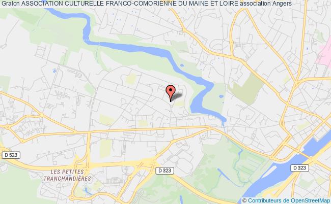 plan association Association Culturelle Franco-comorienne Du Maine Et Loire Angers