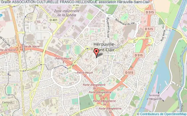 plan association Association Culturelle Franco-hellenique Hérouville-Saint-Clair