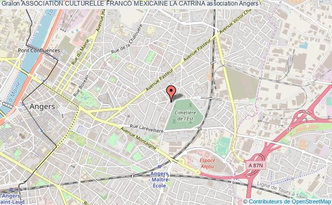 plan association Association Culturelle Franco Mexicaine La Catrina Angers