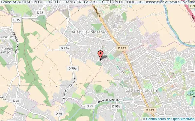 plan association Association Culturelle Franco-nepalaise - Section De Toulouse Auzeville-Tolosane