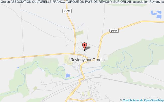 plan association Association Culturelle Franco Turque Du Pays De Revigny Sur Ornain Revigny-sur-Ornain