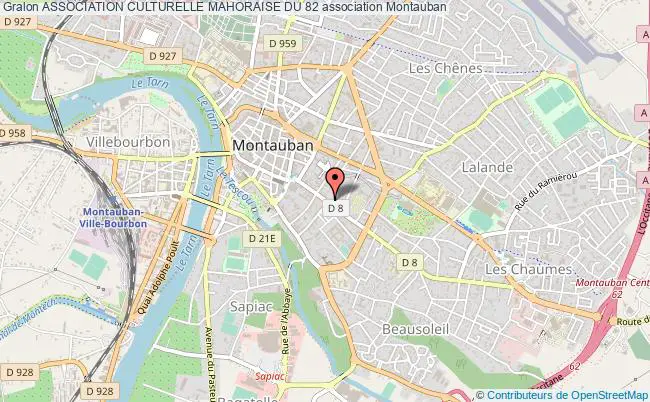 plan association Association Culturelle Mahoraise Du 82 Montauban