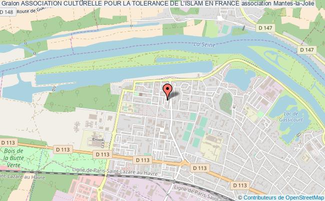 plan association Association Culturelle Pour La Tolerance De L'islam En France Mantes-la-Jolie