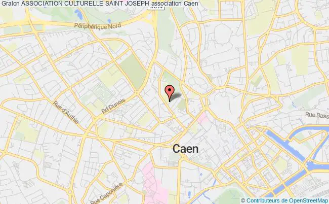 plan association Association Culturelle Saint Joseph Caen