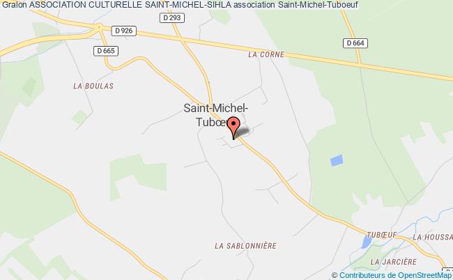 plan association Association Culturelle Saint-michel-sihla Saint-Michel-Tuboeuf