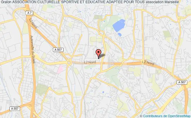 plan association Association Culturelle Sportive Et Educative Adaptee Pour Tous Marseille 14