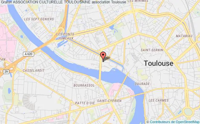 plan association Association Culturelle Toulousaine Toulouse
