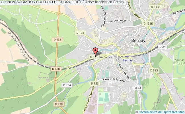 plan association Association Culturelle Turque De Bernay Bernay